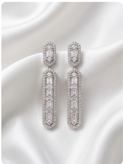 Dangle Diamond Earrings