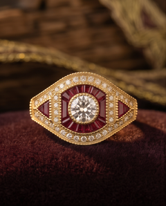 Ruby and Diamond Ring