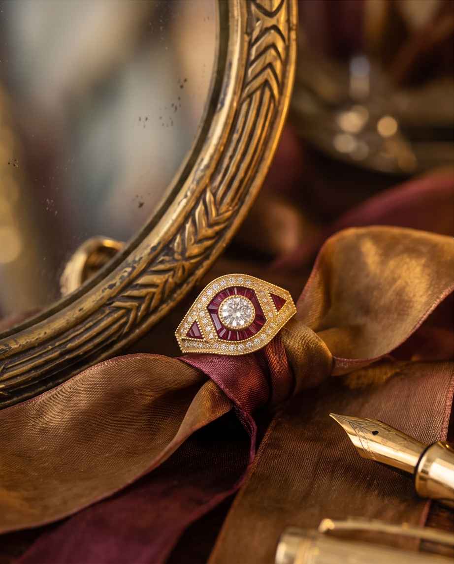 Ruby and Diamond Ring