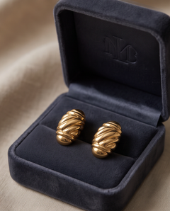14kt Yellow Gold Shrimp Earrings