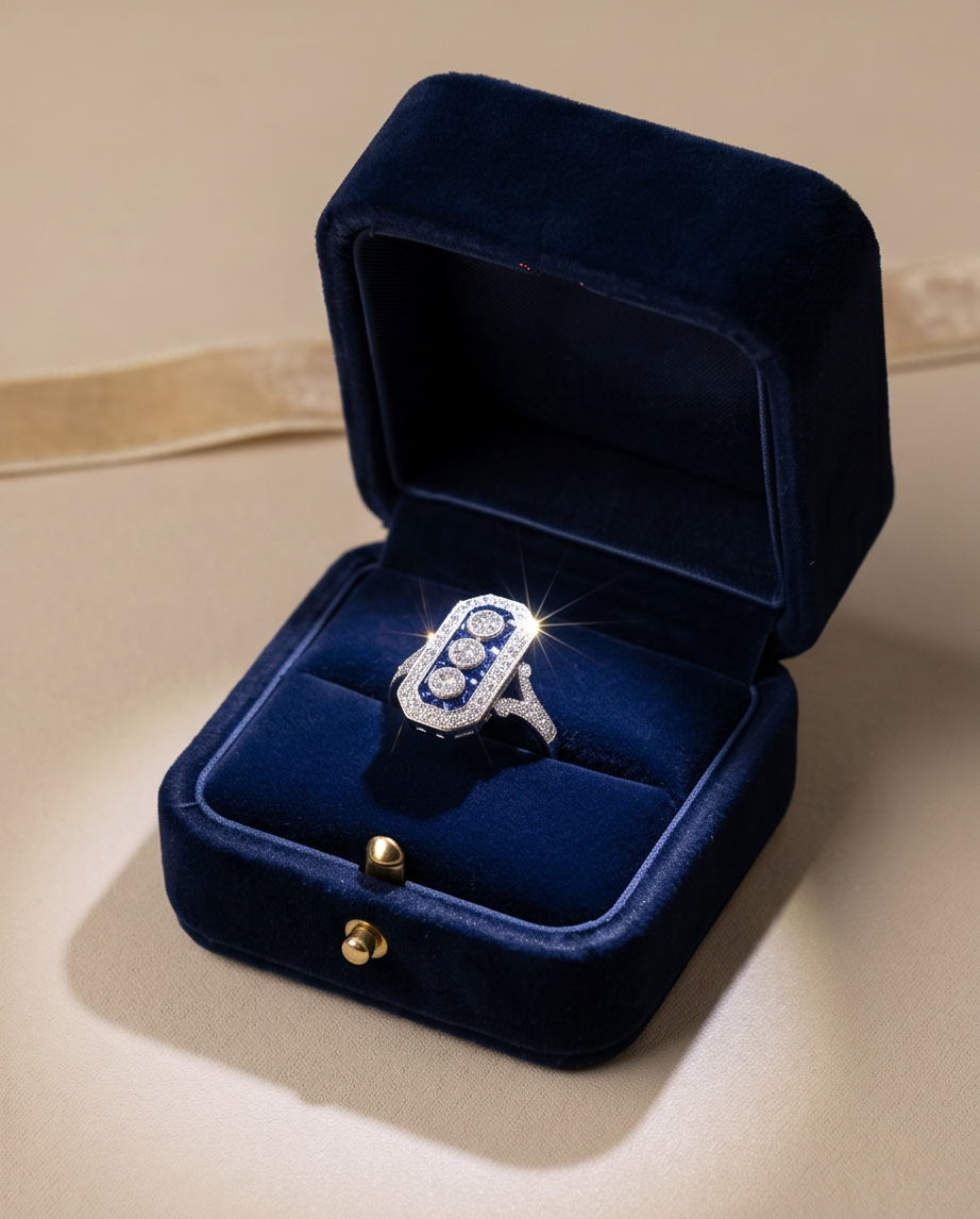 Art Deco Style Ring