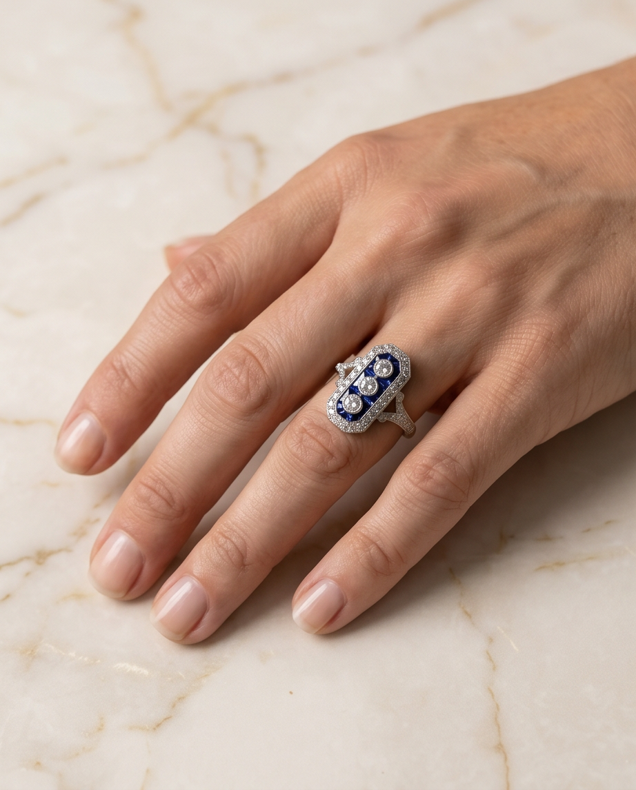 Art Deco Style Ring