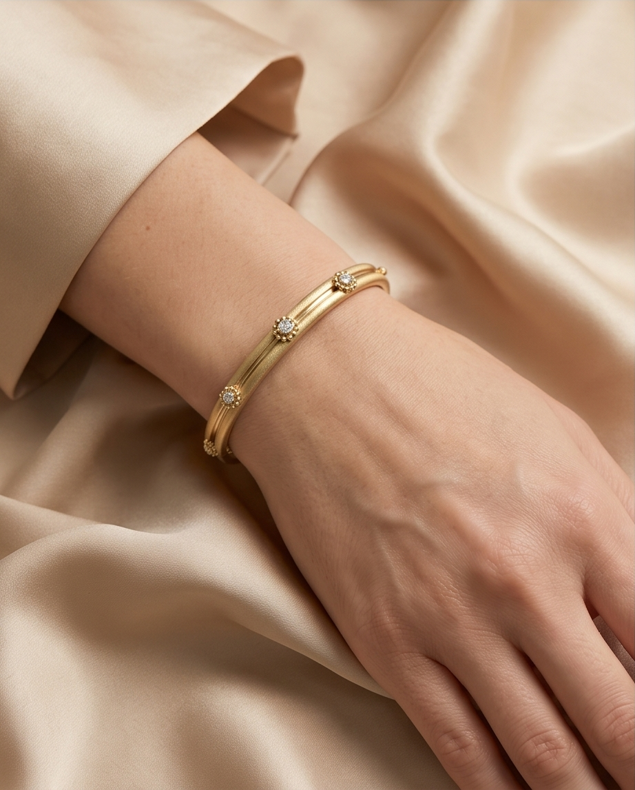 Raymond Mazza Thin Bangle