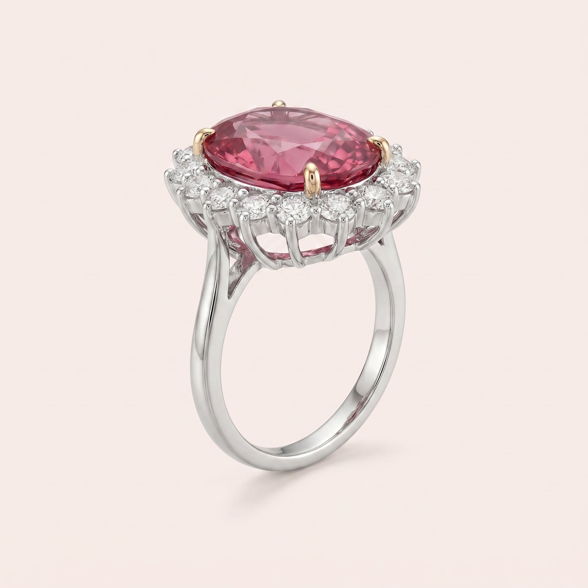 Pink Tourmaline Ring