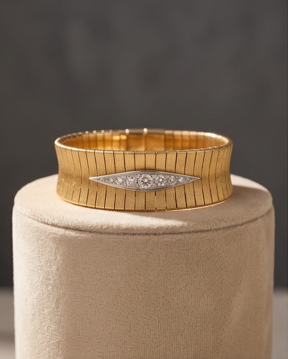 Art Deco Cuff Bracelet
